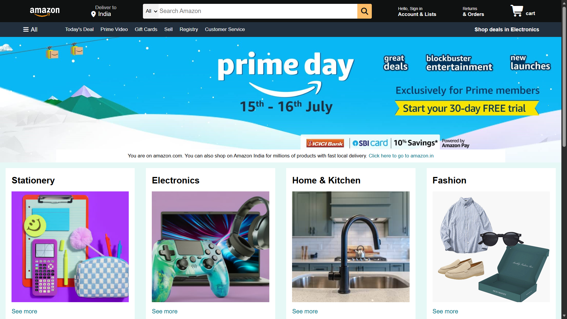 Amazon Clone